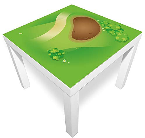 playmatt Spielmatte - Graslandschaft mit Matsch | rutschfest | 100% schadstofffrei | waschbar