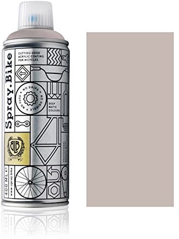 SPRAY.BIKE Fahrrad Lackspray in versch. Farben - KEINE GRUNDIERUNG notwendig - Acryllack/Lack Spray in 400 ml Spraydose, Matt- und Klarlack Optik möglich (Altrosa Clay Hill, Matt)