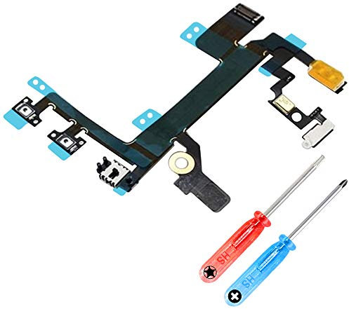 MMOBIEL Lautstärke Volume Flex Kabel kompatibel mit iPhone SE 2022 / SE 2020/8 Series 4.7 inch inkl. 2 x Schraubenzieher