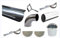 T.E.G. METALLI S.R.L. Kit 4 Metri Grondaia Tonda in Lamiera Zincata + Accessori di Montaggio (280, con Baverino)
