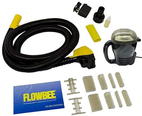 Flowbee Home Haircutting System with Flowbee Super Mini-Vac - Clipper Head/Hose| Vacuum & Accessories Included.