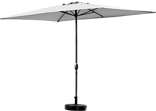 Habitat et Jardin Ombrellone da Giardino sol 2 - Rettangolo - 2X 3 m - Grigio