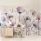 Fototapete Wohnzimmer Flieder Mohn Blume 3D Foto Tapete Wandbild Motiv Tapete Vlies Tapete Wandbild Tapete Wohnzimm Wanddekoration fototapete 3D Tapete effekt Vlies wandbild Schlafzimmer-300cm×210cm