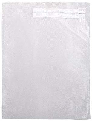 KHBNHJ 200 Stück Obstschutz-Netzbeutel für Obstbäume, wiederverwendbare Vliesstoff-Gartennetz-Barriere zum Schutz von Pflanzen (17,8 x 24,9 cm, Twist-Binde)