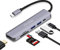 FITLONG Hub 6-in-1 Con HDMI 4K, PD 100W, 2 Porte Dati USB-A, Lettore SD/TF - Compatibile Con MacBook Air/Pro e Altri Dispositivi USB-C