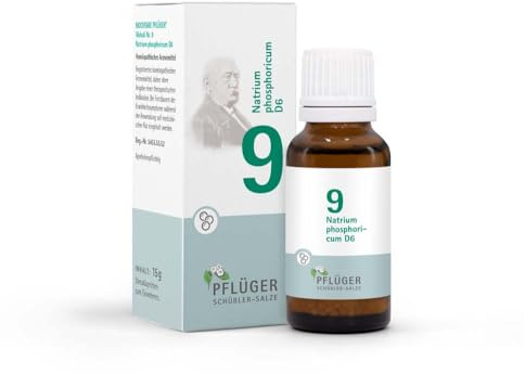 BIOCHEMIE Pflüger 9 Natrium phosphoricum D 6 Glob. 15 g