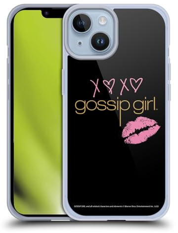 Head Case Designs Licenciado Oficialmente Gossip Girl XOXO Gráficos Caso Funda de Gel Suave Compatible con Apple iPhone 14