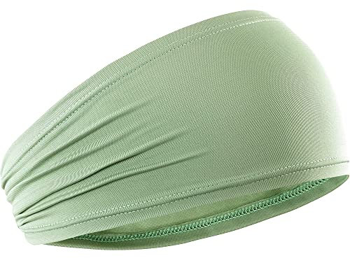 Salomon Sense Unisex-Stirnband, Leicht, Schnell Trocknend und Leicht Wärmend, Grün, Einheitsgröße