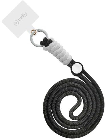 Celly Zubehör Smartphones Marke Modell Necklace Uni Nylon Black