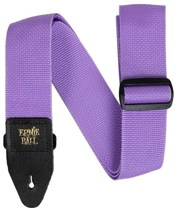 Ernie Ball Gitarrengurt aus Polypropylen, Lila Sonnenuntergang