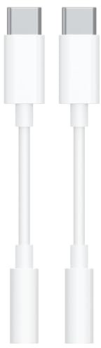 Adaptateur de Casque pour iPhone 16, 2Pack USB C à 3,5 mm Casque Jack auxiliaire Audio Adaptateur Dongle pour iPhone 16 Plus/16 Pro Max/15 Plus/15 Pro/15 Pro/15 Pro Max, iPad Pro/Air,Samsung Galaxy