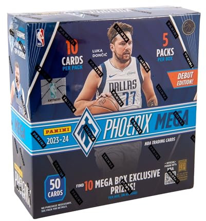 2023-24 Panini Phoenix Basketball Sammelkarten Mega-Box