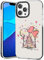 Kokaade for iPhone 12 Pro Max Case for Women Girls - Cute Kawaii Castle Design Fashion Phone Cover Girly TPU Funda for iPhone 12 Promax