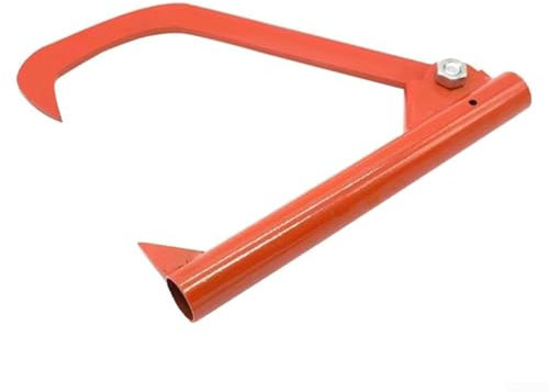 Metall-Holzabzieher Fällhaken Klaue Holzheber Mover Heavy Duty Brennholz Greifer Roller Werkzeug für Holzeinschlag Forstwirtschaft Landschaftsbau Projekte