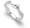 DUR Schmuck schmaler Ring Strandwellen ANKER Silber 925/- (R5763) (58 (18,4))