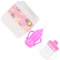 BESPORTBLE 1Satz Puppenmilchflaschen Babypuppen Futterflasche Windel für Puppenhaus für Kreatives Ankleidespiele Langlebiges Puppenzubehör Leuchtenden Farben