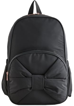 NEXT Mädchen Standard Rucksack Black Bow One