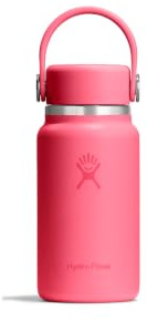 Hydro Flask – Micro Hydro™ 200 ml (6.7 oz) | Auslaufsichere Mini-Flasche mit abnehmbarer FlexClip™ Trageschlaufe – Kalt 20 Std., heiß 7 Std. – Popstar Pink