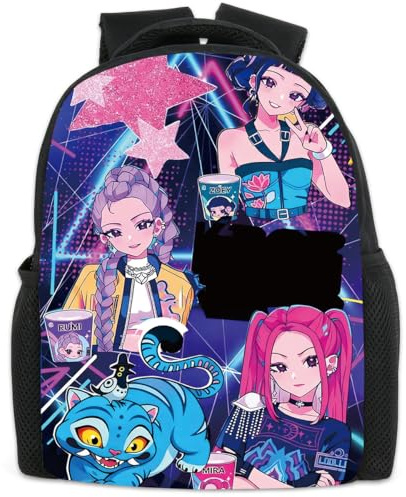 UBBY Demon Gedruckter 14 Zoll Kinderschulrucksack 33×24×14,5 cm für Kinder | UBBY Demon Gedruckter Kinderrucksack 33×24×14,5 cm, Süßer Schulrucksack für Schüler Kinder und Teenager Büchertaschen (Tiger)