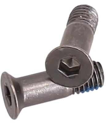 EaseSunny Edelstahl Schaltwerk Riemenscheibe Schrauben M5 x 15,8 mm, CNC eloxierte Führungsradschrauben, kompatibel mit Shimano SRAM meisten Typen, 2 Stück