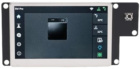 Touch Screen 3D Printer 4.3 per Adventure 5M Pro, Display LCD e Driver Board - Controllo Touch Preciso, Facile Installazione e Aggiornamento Rapido