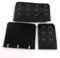 2, 3, 4 Hook Bra Extenders Black, White OR Nude Extension NO Sewing Maternity (Black 4 Hook (H4551))