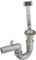 Deante Sifone per Lavelli in Acciaio Inox con Vasca Singola ZXY 9921, Grigio