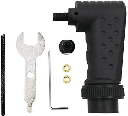 Bestgle Adaptador de Angulo Recto Adaptador de Amoladora Eléctrica Accesorio 90 Grados para Amoladora Eléctrica Herramientas Giratorias Herramientas Eléctricas Abrasivas