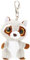 TY- Peluche, 2008061, Gris, 7 CM