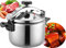 Petits mini-pressurecooker familiaux cocotte minute à pression en acier inoxydable 304 de7 litres Super verrouillage de sécurité Convient à tous les types de plaques