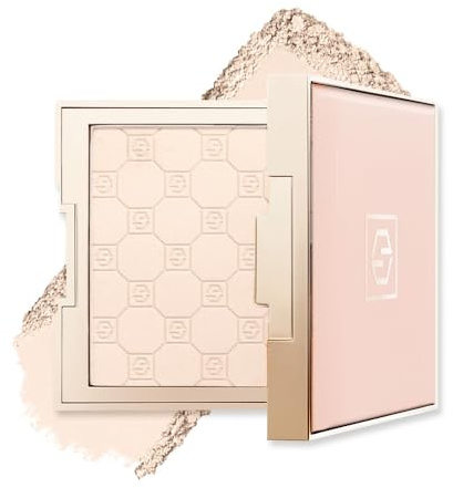 Jouer Soft Focus Hydrate & Setting - Pressed Powder with Matte Finish - Blurring Powder for Fine Lines and Pores - Set Face Makeup Foundation or Concealer - Translucent