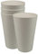 Zuperzozial Campinggeschirr Becher Reload-Cup, coconut white (4er Pack) Trinkglas Bioplastic C-PLA