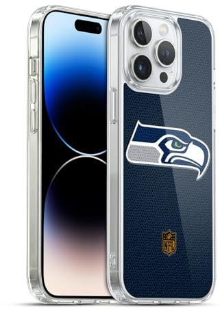 Head Case Designs Offizielle NFL Fussball Seattle Seahawks Logo Gelhülle [Militärischer Schutzgrad] Kompatibel Mit Apple iPhone 14 Pro Max Und Kompatibel Mit MagSafe