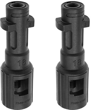 Create idea 2pcs Adaptateur de Couplage de Nettoyeur Haute Pression Adaptateur de Convertisseur Raccord à Baïonnette Remplacement Nettoyeur Haute Pression pour Lavage de Voiture Jardinage Maison