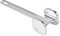 OKJHFD Aluminiumhammer Doppelseitiger Edelstahl-Werkzeug-Küchenstampfer-Haushammer zum Zartmachen von Eissteak-Rind-Hähnchen-Hammer