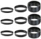 Starboosa Teleskop T2-Verlängerungsrohr-Set für Spiegelreflexkameras und Okulare, Länge 5 mm x 3, 7 mm x 3, 15 mm x 3 – M42 x 0,75 auf beiden Seiten (9 Set)
