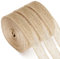 KINGLAKE Juteband Rolle 2cm Fein, 30M Juteband Jahrgang, Sackleinen Band Natür, Dekoband Jute Für DIY Handwerk Verpackung, Geschenk, Hochzeit, Weihnachten, Esstisch, Blumenstrauß Dekoration