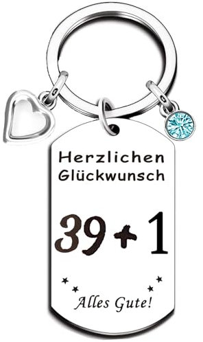EFNHJF5 Geburtstagsgeschenk für frauen 30 40 50 60 70,Schlüsselanhänger Geschenke für Frauen,Kleine geschenke für frauen,GeburtstagAlles Gute,Geburtstag Jubiläum Geschenke Familie Kreatives Geschenke