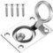 ANBEEISS Flush Ring Pull Handles, Stainless Steel Recessed Flush Ring Plull Handle, Hidden Flush Lift Pull Handles, Pocket Sliding Door Handles for Kitchen Cupboard Hatch Locker Boat Hatch Latch