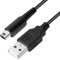 RUITEXUN 3DS USB Charger Cable, USB Type A to 3DS Power Charging Cable for Nintendo 2DS (XL/LL), DSi (XL/LL), New 2DS (XL/LL), 3DS (XL/LL), New 3DS (XL/LL) (1.2m, Black)