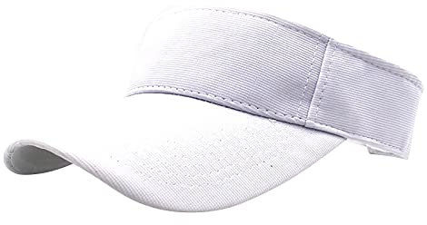 Visor Cap Unisex Sonnenhut Sonnenschild verstellbare Atmungsaktiv und Schweißabsorbierend Baseballhut Kappe Hut für Golf, Radfahren, Tennis, Angeln, Laufen