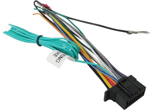 2024 Upgraded 16 Pin Car Stereo Wiring Harness Plug for Sony XAV-AX3200 XAV-AX3250 XAV-AX4000 XAV-AX5000 XAV-AX5500 XAV-AX5600 XAV-AX6000 XAV-AX7000