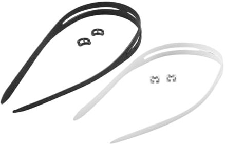 Milisten 2sätze Schwimmbrillenband Mit Verstellbaren Riemen Und Robusten Clips Rutschfest Für Schwimmer Und Wassersportler