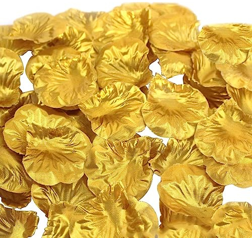 WEITINGKKK Rosenblütenblätter Gefälschte Blumenblütenblätter, 2000pcs Fabric Artificial Flower Rose Petals for Wedding Party Decoration