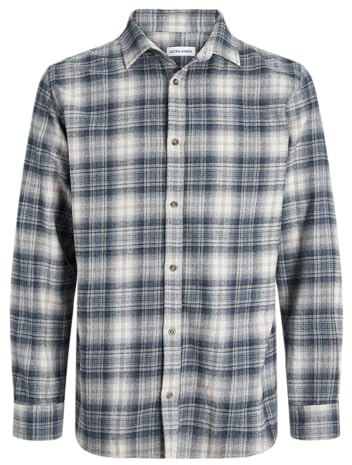 JACK & JONES Herren Jjjoshua Check Shirt Ls Jnr