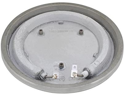Replacements Universal Electric Kettle Heating Plate Piping Round Stainless Steel Electric Tea Kettle Accessories Heating Element(220v 1850w)