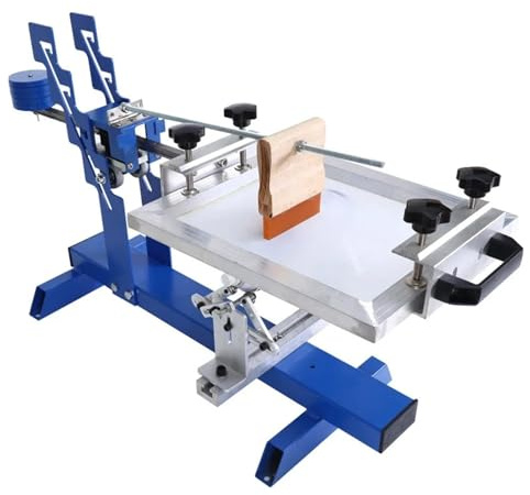 Round Screen Printing Machine Manual Curved Screen Milk Tea Cup Screen Printing High Performance