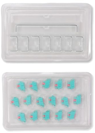 Rxgiasup 2Us X7+6.25Ux1 Mechanische Tastatur-Stabilisatoren mit Stahlplatte für lautloses Büro, Gaming, Tastatur-Stabilisatoren für Zollbauten