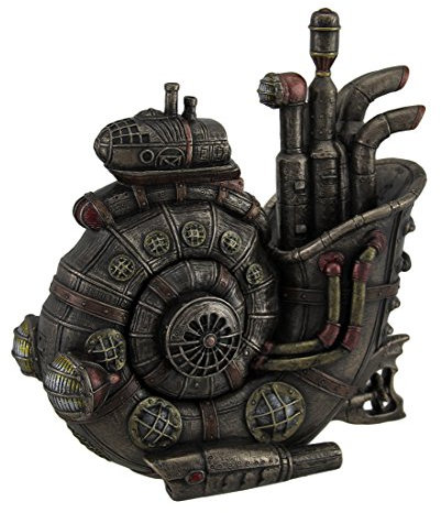Veronese Design Secret Submarine Steampunk Nautilus Shell Schmuckkästchen
