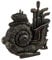 Veronese Design Secret Submarine Steampunk Nautilus Shell Schmuckkästchen